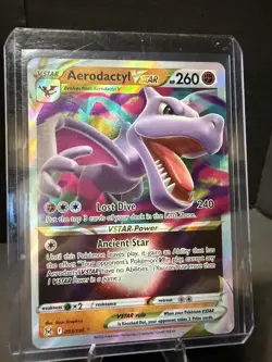 Aerodactyl VSTAR 093/196 Swsh11: Lost Origin Ultra Rare Holo 260 HP Pokemon Card - Image 3