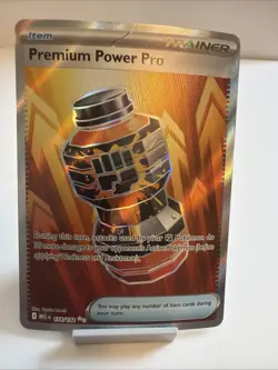 Pokemon Premium Power Pro Ultra Rare Holo Trainer-Item Card MEG-EN 174/132 - Image 2