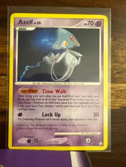 Azelf 19/146 Rare Legends Awakened Pokemon Moderately Played - Image 1