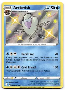 Arctovish SV037/SV122 Shiny Rare Shining Fates Shiny Vault Pokemon Holo NM - Image 1