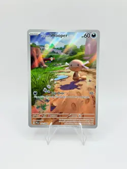 Paldean Wooper 102/094 Illustration Rare English Pokemon ME02 Phantasmal Flames - Image 1