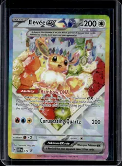 2023-25 Pokemon SV Black Star Promos Eevee ex Full Art #174 - Image 1