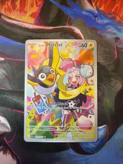 Pokemon TCG - Iono's Wattrel Illustration Rare 231/217 Me: Ascended Heroes Holo - Image 1