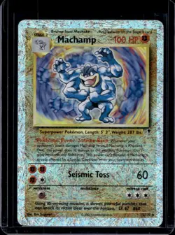 2002 Pokemon Legendary Machamp Reverse Holo #15/110 - Image 1