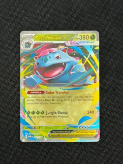 Pokemon TCG Mega Evolutions Mega Venusaur EX 003/132 - Image 1