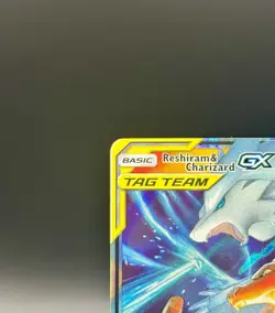 Reshiram & Charizard GX 20/214 Tag Team Unbroken Bonds NM/M Pokemon - Image 2
