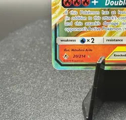 Reshiram & Charizard GX 20/214 Tag Team Unbroken Bonds NM/M Pokemon - Image 4