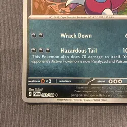 Pokemon TCG Drapion 52/88 Perfect Order ME3 Reverse Holo NM - Image 5