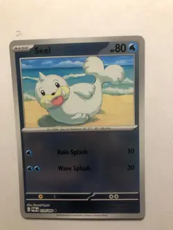 Pokemon Seel Basic 18/88 Perfect Order common REVERSE HOLO - MN (freshly opened) - Image 1