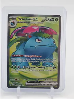 VENUSAUR EX 2023 POKEMON S&V-151 ULTRA RARE B 182/165 Q4767 - Image 1