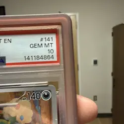 Pokemon 2025 Garbodor 141/086 Illustration Rare White Flare GEM MINT PSA 10 - Image 3