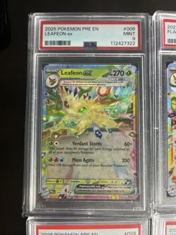 Pokemon Prismatic Evolutions Eeveelutions ex psa 9 And 10 Lot - Image 2