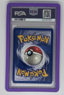 Pokemon TCG Mewtwo Base Set Holo Rare #10/102 PSA 7 Wizards 1999 English - Image 2