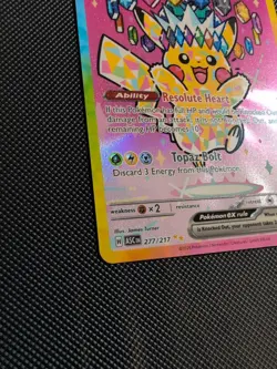 Pokemon Pikachu ex 277/217 SIR Special Illustration Rare Ascended Heroes - Image 2