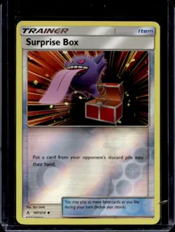 2019 Pokemon SM Unbroken Bonds Surprise Box Reverse Holo #187/214 - Image 1