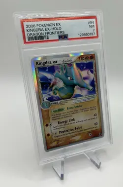 Pokemon TCG - Kingdra ex 94/101 Holo - 2006 Dragon Frontiers - PSA 7 NM - Image 1