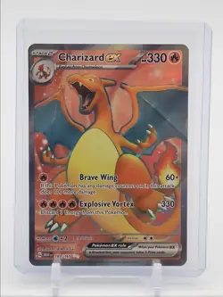 CHARIZARD EX 2023 POKEMON S&V-151 ULTRA RARE 183/165 Q4767 - Image 1