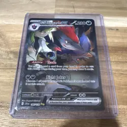 Pokemon N's Zoroark EX 280 HP Special Illustration Rare Holo Sv09 185/159 - Image 1