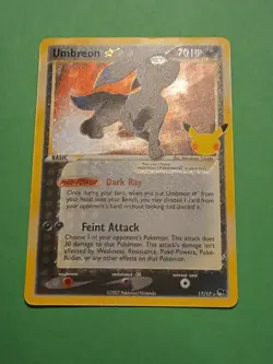Pokemon Sword & Shield Celebrations Umbreon Star 17/17 Classic Collection - Image 2