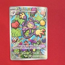 Pokemon Ambipom Me02: Phantasmal Flames Illustration Rare Holo 107/094 110 HP - Image 1