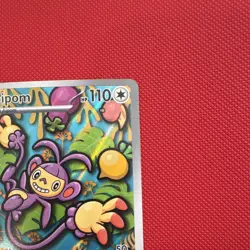 Pokemon Ambipom Me02: Phantasmal Flames Illustration Rare Holo 107/094 110 HP - Image 2