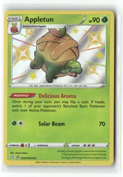 Appletun SV014 Shining Fates Shiny Vault Pokemon Shiny Rare Near Mint - Image 1