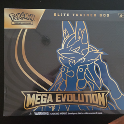 Pokemon Mega Evolution Elite Trainer Box 2023 Lucario English Sealed - Image 1