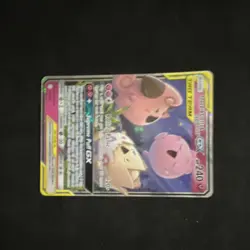 Pokemon Togepi & Cleffa & Igglybuff GX SM-Cosmic Eclipse Ultra Rare 143/236 Hol… - Image 2