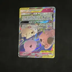 Pokemon Togepi & Cleffa & Igglybuff GX SM-Cosmic Eclipse Ultra Rare 143/236 Hol… - Image 3