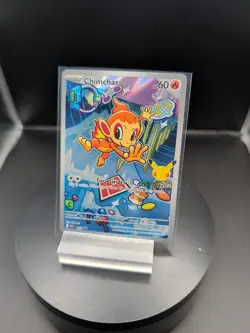 Pokemon TCG Chimchar MEP041 First Partners 30th Anniversary Black Star Promo - Image 1