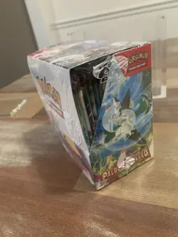 Pokemon Scarlet and Violet Paldea Evolved Booster Box New Sealed + Display Case 820650863493 - Image 2