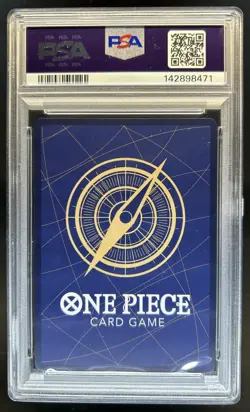 2025 One Piece Bandai Card Games Fest Monkey D Luffy #OP07-073 PSA 9 - Image 2