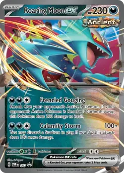 Roaring Moon ex - SVP067 - SVP Black Star Promos NM, English Pokemon Scarlet & V - Image 1