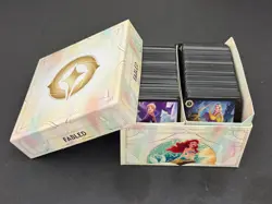 Disney Lorcana TCG Bulk Lot of 650+ Common/Uncommon Cards in Fabled Box - Image 1