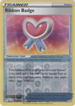 Ribbon Badge - 155/203 - Uncommon - Reverse Holo NM, English Pokemon Evolving Sk - Image 1