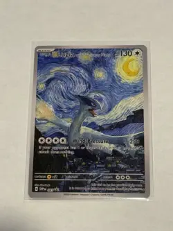 Pokemon Art Series Card 085 Lugia with The Starry Night - Image 1