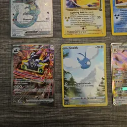 Pokemon 12 Card Lot. Rare Promo Venusaur. Giovanni. Legendary Birds Black Stars. - Image 4