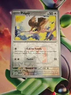 Pidgey (League Promo) 16/165 Holo Common League & Championship Cards Pokemon NM - Image 1