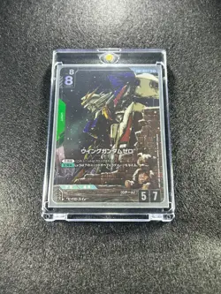 Gundam Card Game Wing Gundam Zero GD01-024 LR + Japanese - Image 2