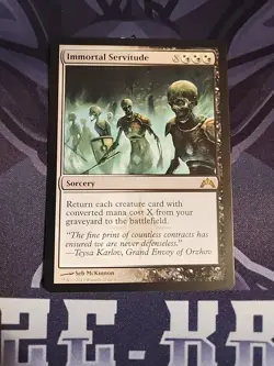 Immortal Servitude Gatecrash Light Play Mtg - Image 1