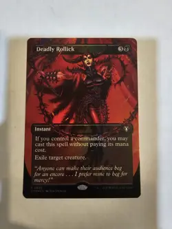 Deadly Rollick (Borderless) Commander Masters Foil - Image 1