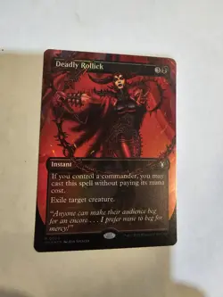 Deadly Rollick (Borderless) Commander Masters Foil - Image 2