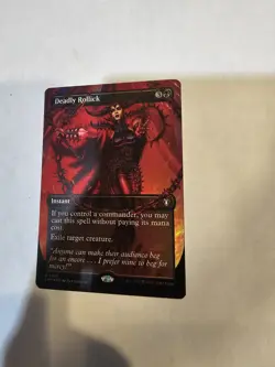 Deadly Rollick (Borderless) Commander Masters Foil - Image 3