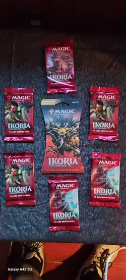 mtg IKORIA lot - Collector Booster + 6x booster packs - Image 1