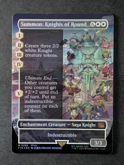 2025 MTG SUMMON: KNIGHTS OF ROUND #0359 Final Fantasy Foil Mythic Rare English - Image 1