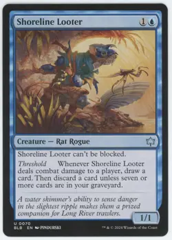Shoreline Looter - 0070 - Bloomburrow MTG (BLB) - U - Regular - Image 1