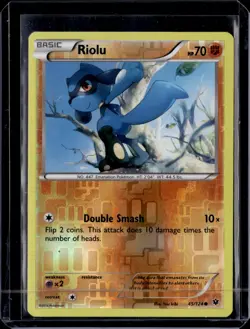 Riolu - 45/124 / XY - Fates Collide 2016 LP / Pokemon TCG - Image 1