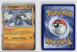 Machamp #068/165 Sv Scarlet & Violet 151 Holo Rare Pokemon TCG NM - Image 3