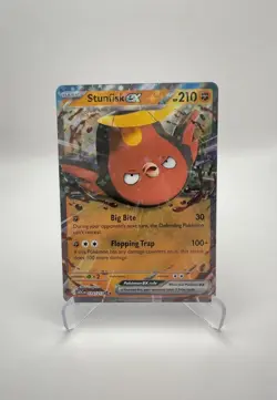 Stunfisk EX - 114/217 - NM/M - Ascended Heroes - Pokemon - Image 1