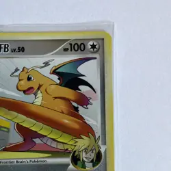Pokemon Promotional (Promo) Pokemon League REVERSE HOLO Dragonite FB 56/147 - NM - Image 3